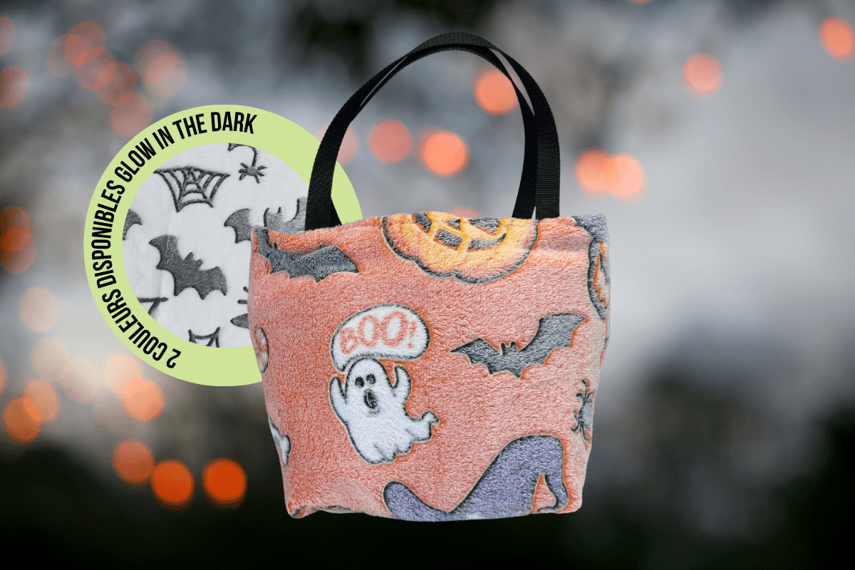 Viens fabriquer ton sac à bonbons d'Halloween!